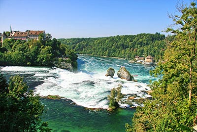 Rheinfall bei Schaffhausen/Schweiz